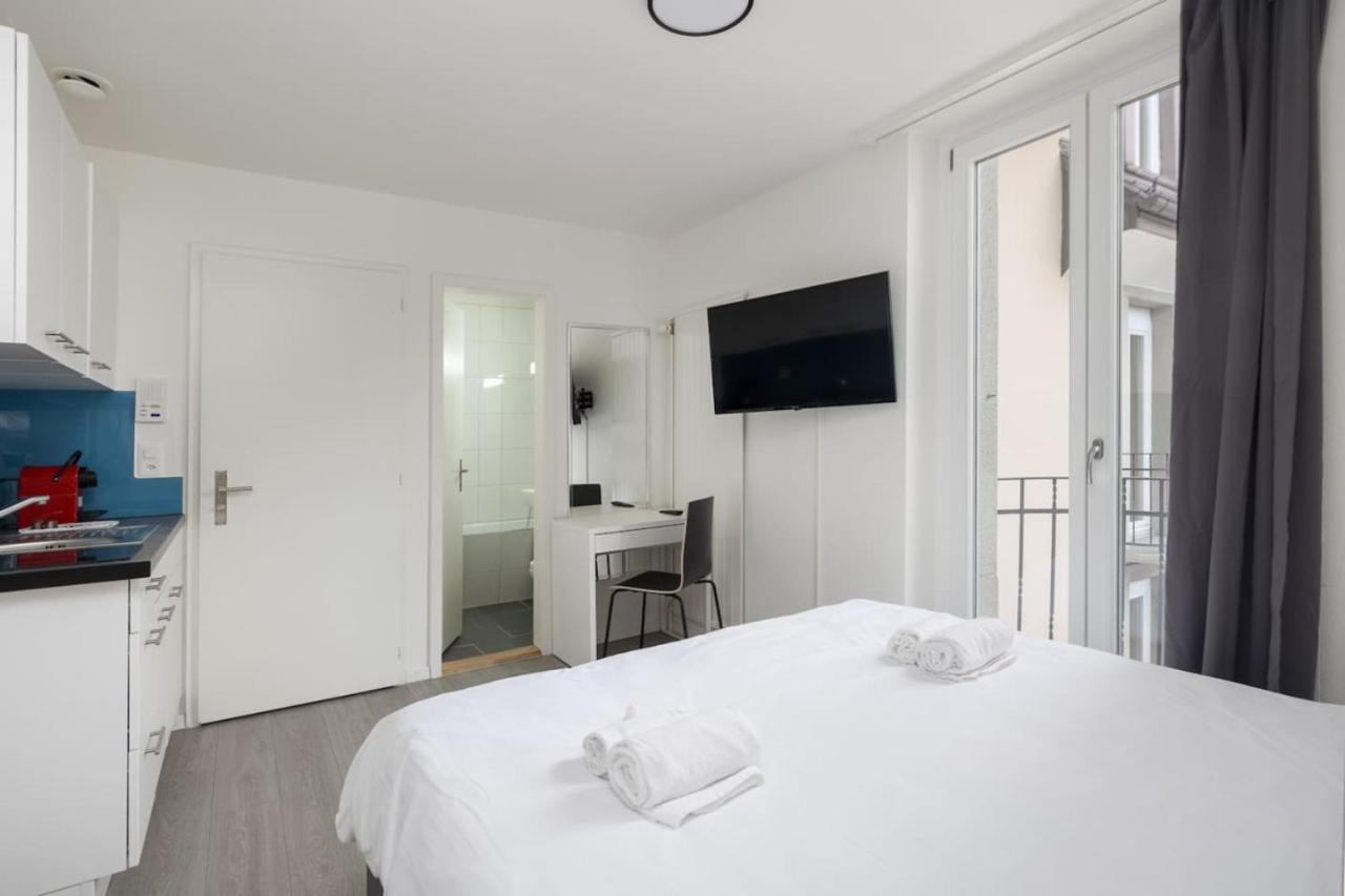 Appartamento Urban Oasis With Queen Bed And View Be-49 Zurigo Esterno foto